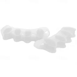 1 Pair Silicone Toes Separators Straightener Spreader Professional Soft Separator Bunion Hallux Valgus Relief Foot Care