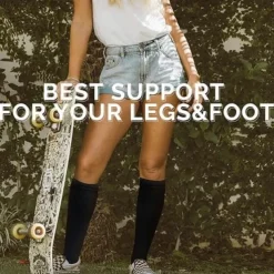 3 Pairs Compression Socks, 15-20mmHg Neuropathy Socks Bunion Socks Closed Toe Compression Stockings for Men Women，Suit for Running,Nurse,Travel,Cycling,Athletic