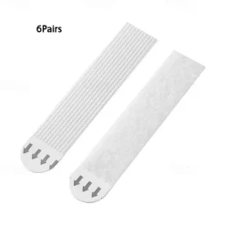 6/8/10 pairs Magic Tape Curtain Gap Fixing Bar for Securing Curtain Gaps, Light-blocking on Both Ends, Curtain Edge Fixator, Preventing Light Leakage from Sides Adjacent to Walls