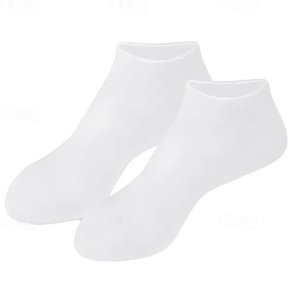 1 pairs Silicone Socks for Dry Cracked Feet, Women's Foot Socks for Moisturizing, one size