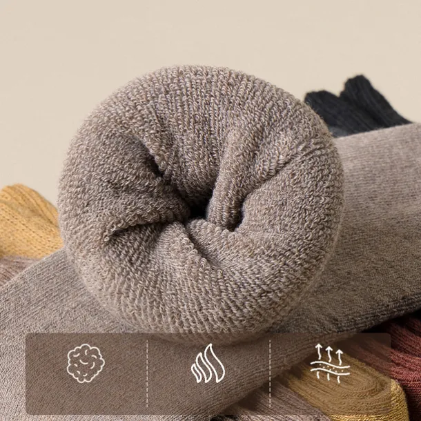 5 Pairs Socks - Socks for Women/Men , Socks for Women Men Boot Socks Hiking Socks , Knit Long Socks