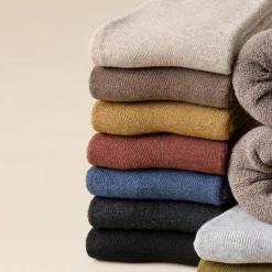 5 Pairs Socks - Socks for Women/Men , Socks for Women Men Boot Socks Hiking Socks , Knit Long Socks