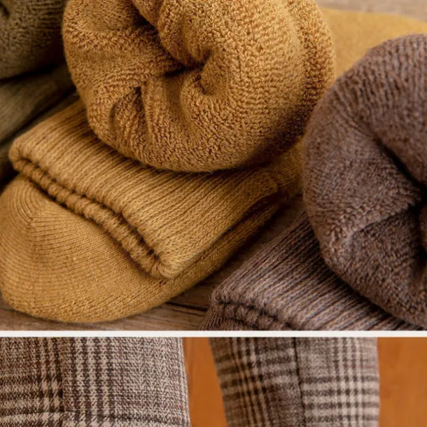 5 Pairs Socks - Socks for Women/Men , Socks for Women Men Boot Socks Hiking Socks , Knit Long Socks