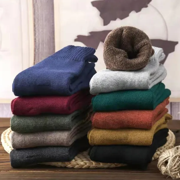 5 Pairs Socks - Socks for Women/Men , Socks for Women Men Boot Socks Hiking Socks , Knit Long Socks