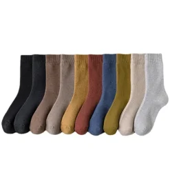 5 Pairs Socks - Socks for Women/Men , Socks for Women Men Boot Socks Hiking Socks , Knit Long Socks