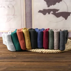 5 Pairs Socks - Socks for Women/Men , Socks for Women Men Boot Socks Hiking Socks , Knit Long Socks