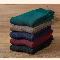 5 Pairs Socks - Socks for Women/Men , Socks for Women Men Boot Socks Hiking Socks , Knit Long Socks