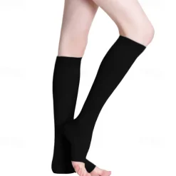 3 Pairs Toeless Compression Socks,15-20mmHg Neuropathy Socks Bunion Socks Opened Toe Compression Stockings for Men Women，Suit for Running,Nurse,Travel,Cycling,Athletic