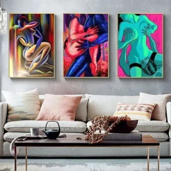 1 Panel People Prints Nude Art Wall Art Modern Picture Home Decor Wall Hanging Gift Rolled Canvas Unframed Unstretched