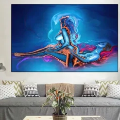 1 Panel People Prints Nude Art Wall Art Modern Picture Home Decor Wall Hanging Gift Rolled Canvas Unframed Unstretched