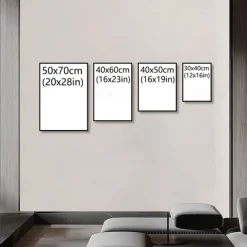 1 Panel People Prints Posters/Picture Bathroom Decoration Modern Wall Art Wall Hanging Gift Home Decoration Rolled Canvas No Frame Unframed Unstretched Multiple Size