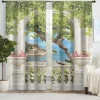 2 Panels Curtain Drapes Blackout Curtain For Living Room Bedroom Kitchen Window Treatments Thermal Insulated Room Darkening