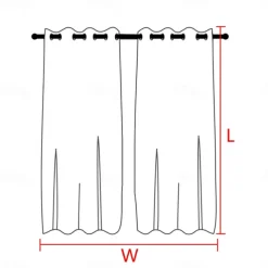 2 Panels Curtains For Living Room Bedroom, Flowers Curtain Drapes for Bedroom Door Kitchen Window Treatments Thermal Insulated Room Darkening