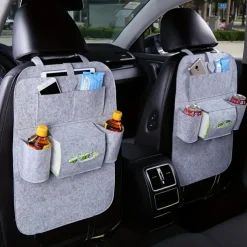1 Pc Car Seat Back Storage Bag, Hanging Organizer Bag, Car Seat Back Pocket