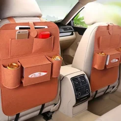 1 Pc Car Seat Back Storage Bag, Hanging Organizer Bag, Car Seat Back Pocket