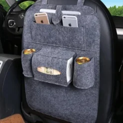 1 Pc Car Seat Back Storage Bag, Hanging Organizer Bag, Car Seat Back Pocket