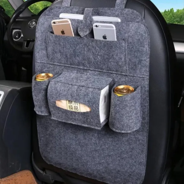 1 Pc Car Seat Back Storage Bag, Hanging Organizer Bag, Car Seat Back Pocket