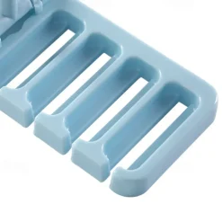 1 Pc Necktie Rack Scarf Rack Belt Storage Rack Silk Scarf Rack Household Storage Belt Rack Multi-functional Display Rack Blue