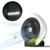 1 Pc Portable 2-In-1 Camping Fan Light That Can Be Hung Or Erected, With Two Levels Of Dimming And Two Levels Of Wind Adjustment, Suitable For Tent Camping, Travel, Office And Home Use, Type-C