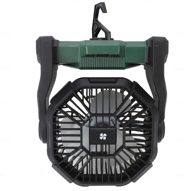 1 Pc Portable Outdoor Camping Light, Outdoor Fan, Emergency Power Bank, Usb Charging Fan, Long Battery Life, Three Levels Of Dimming, Four Levels Of Wind Speed