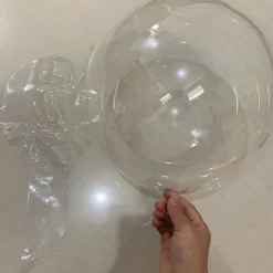 20 Pcs Bobo Balloons Bubble Balloons, Clear Bobo Balloon, Large Transparent Bubble Balloon for Christmas Wedding Birthday Party Decoration