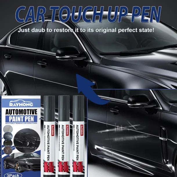 3 PCS Car Touch Up Paint Pen Repair Pen Trace Paint Repair Pen Paint Surface Scratch Scratch Repair