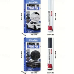 3 PCS Car Touch Up Paint Pen Repair Pen Trace Paint Repair Pen Paint Surface Scratch Scratch Repair
