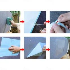 4 Pcs 14*48cm Couch Cat Scratch Guards Mat Scraper Cat Tree Scratching Claw Post Protector Sofa For Cats Scratcher Paw Pads Pet Furniture