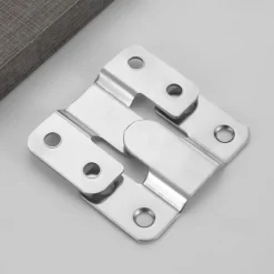 20 Pcs Heavy-Duty Metal Picture Hangers Contemporary Style Locking Wall Mount Brackets for Frames Furniture & Bed Corners Easy Install Hooks