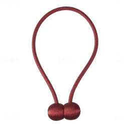 2 Pcs Magnetic Curtain Tie Backs Window Gold Curtain Tiebacks Buckles Holdbacks Clip for Home Bedroom Office Decorative Curtain