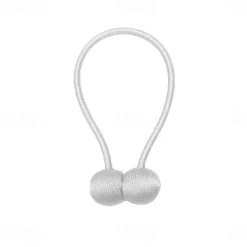 2 Pcs Magnetic Curtain Tie Backs Window Gold Curtain Tiebacks Buckles Holdbacks Clip for Home Bedroom Office Decorative Curtain