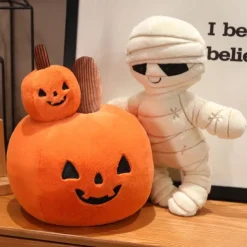 1 pcs Polyester Pillow Cover & Insert, Halloween Irregular Traditional Classic