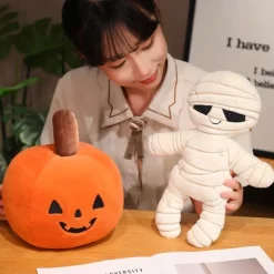 1 pcs Polyester Pillow Cover & Insert, Halloween Irregular Traditional Classic