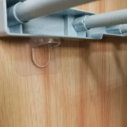 20 Pcs Self-Adhesive Shelf Bracket Pegs Plastic L Shaped Cabinet Bracket Supports, 60 x 60mm