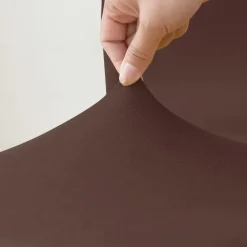 2 Pcs Stretch Bar Stool Cover Burgundy Pub Counter Stool Chair Slipcover Square Swivel Barstool Shell Chair Cover for Dining Room Cafe Seat Cover Protectors Non Slip