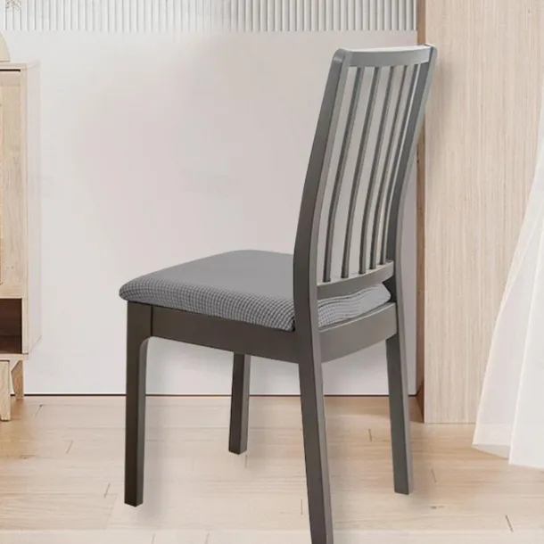 4 Pcs Stretch Jacquard Seat Covers for Dining Room Chair Cushion Cover, Removable Washable Dining Chair Covers Anti-Dust Dining Room Chair Covers Seat Cushion Slipcovers