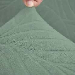 4 Pcs Stretch Jacquard Seat Covers for Dining Room Water Repellent Chair Cushion Cover, Removable Washable Dining Chair Covers Anti-Dust Dining Room Chair Covers Seat Cushion Slipcovers