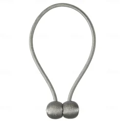 1 Pcs Tiebacks Curtain Accessories Window Treatments 1 Piece Simple Style Magnetic Curtain Buckle Rope Decorative Draperies Holdback