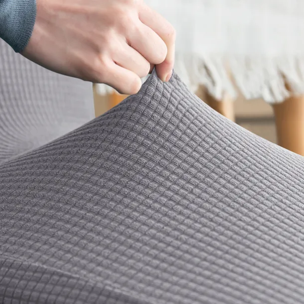 2 Pcs Water Repellent Bar Stool Cover Burgundy Stretch Counter Stool Pub Chair Slipcover Cafe Barstool Cover for Patio Outdoor Bar Restrant Wedding with Elastic Bottom