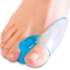 2 Pieces Big Toe Separator Bone Corrector Straightener Silicone Gel Foot Fingers Protector Bunion Adjuster Feet Massager