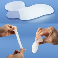 2 Pieces Big Toe Separator Bone Corrector Straightener Silicone Gel Foot Fingers Protector Bunion Adjuster Feet Massager