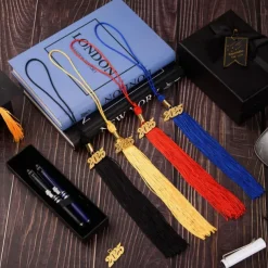 12 Pieces Graduation Tassel with 2025 Charm for Graduation Cap, Charm Graduation Tassel Decorations for Graduation Ceremony Graduation Party Supplies Accessories