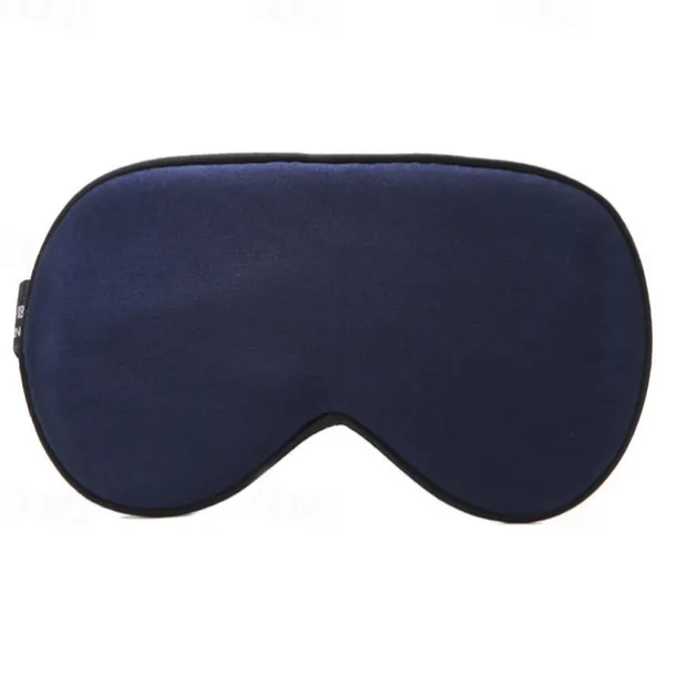 100% Real Natural Pure Silk Eye Mask with Adjustable Strap for Sleeping, Double Side Mulberry Silk Eye Sleep Shade Cover, Blocks Light Reduces Puffy Eyes