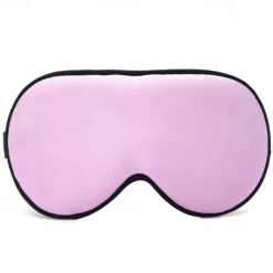 100% Real Natural Pure Silk Eye Mask with Adjustable Strap for Sleeping, Double Side Mulberry Silk Eye Sleep Shade Cover, Blocks Light Reduces Puffy Eyes