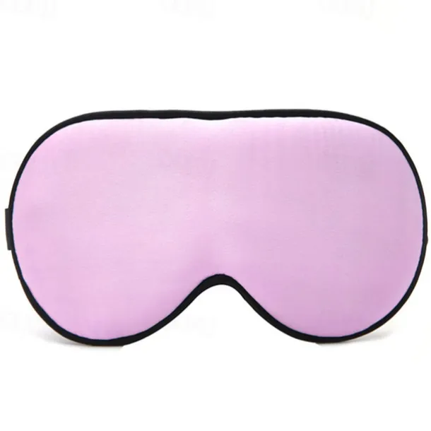 100% Real Natural Pure Silk Eye Mask with Adjustable Strap for Sleeping, Double Side Mulberry Silk Eye Sleep Shade Cover, Blocks Light Reduces Puffy Eyes