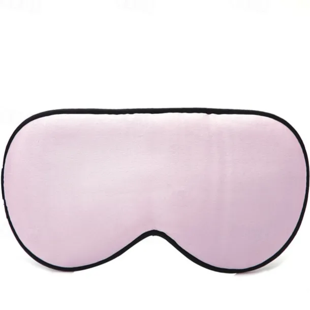 100% Real Natural Pure Silk Eye Mask with Adjustable Strap for Sleeping, Double Side Mulberry Silk Eye Sleep Shade Cover, Blocks Light Reduces Puffy Eyes