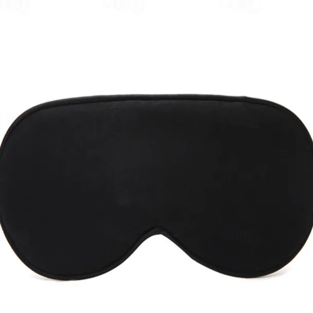 100% Real Natural Pure Silk Eye Mask with Adjustable Strap for Sleeping, Double Side Mulberry Silk Eye Sleep Shade Cover, Blocks Light Reduces Puffy Eyes