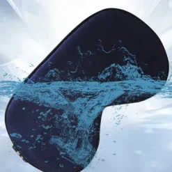 100% Real Natural Pure Silk Eye Mask with Adjustable Strap for Sleeping, Double Side Mulberry Silk Eye Sleep Shade Cover, Blocks Light Reduces Puffy Eyes