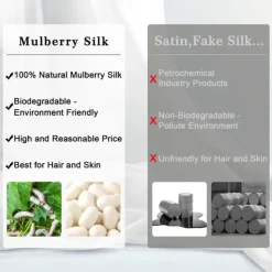 100% Real Natural Pure Silk Eye Mask with Adjustable Strap for Sleeping, Double Side Mulberry Silk Eye Sleep Shade Cover, Blocks Light Reduces Puffy Eyes