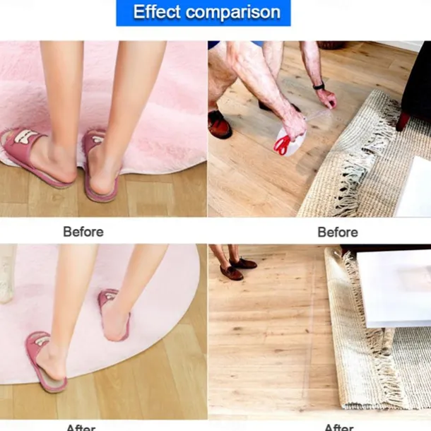 1 Roll 5M 2/3/5cm Width Transparent Double Sided Tape Nano Self-Adhesive Tape No Trace Reusable Tape Glue Sticker for Car Kitchen Bathroom